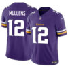 Minnesota Vikings #12 Nick Mullens Purple 2023 FUSE Vapor Untouchable Jersey