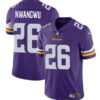 Minnesota Vikings #26 Kene Nwangwu Purple Vapor Untouchable Limited Jersey
