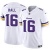 Minnesota Vikings #16 Jaren Hall White 2023 FUSE Vapor Untouchable Limited Jersey