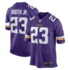 Andrew Booth Jr Minnesota Vikings Nike Player Game Jersey Purple