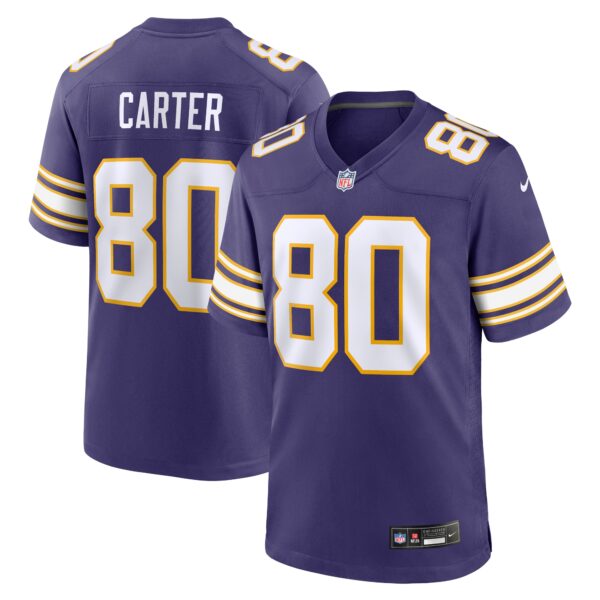 Cris Carter Minnesota Vikings Nike Classic Retired Player Game Jersey Purple