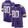 Cris Carter Minnesota Vikings Nike Game Retired Player Jersey Purple