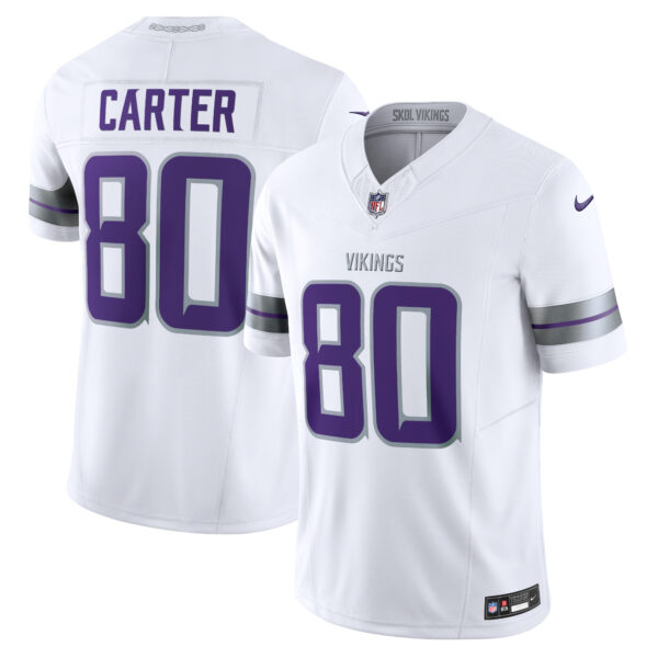 Cris Carter Minnesota Vikings Nike Alternate Vapor FUSE Retired Player Limited Jersey White