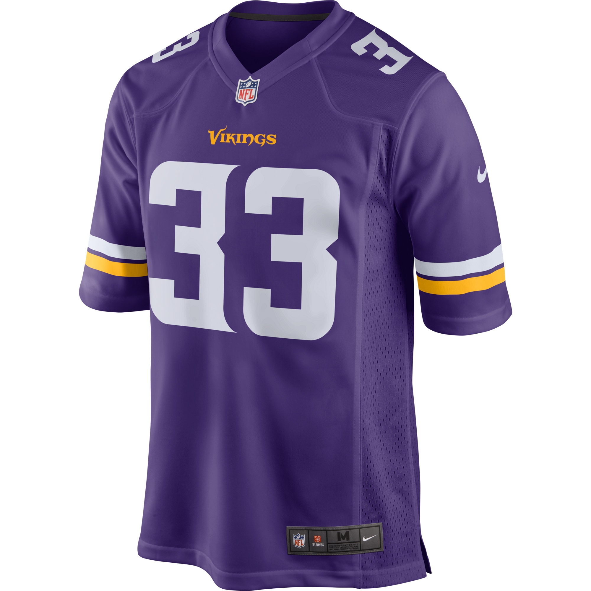 Dalvin Cook Minnesota Vikings Nike Player Game Jersey Purple - Image 2