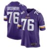David Quessenberry Minnesota Vikings Nike Team Game Jersey Purple