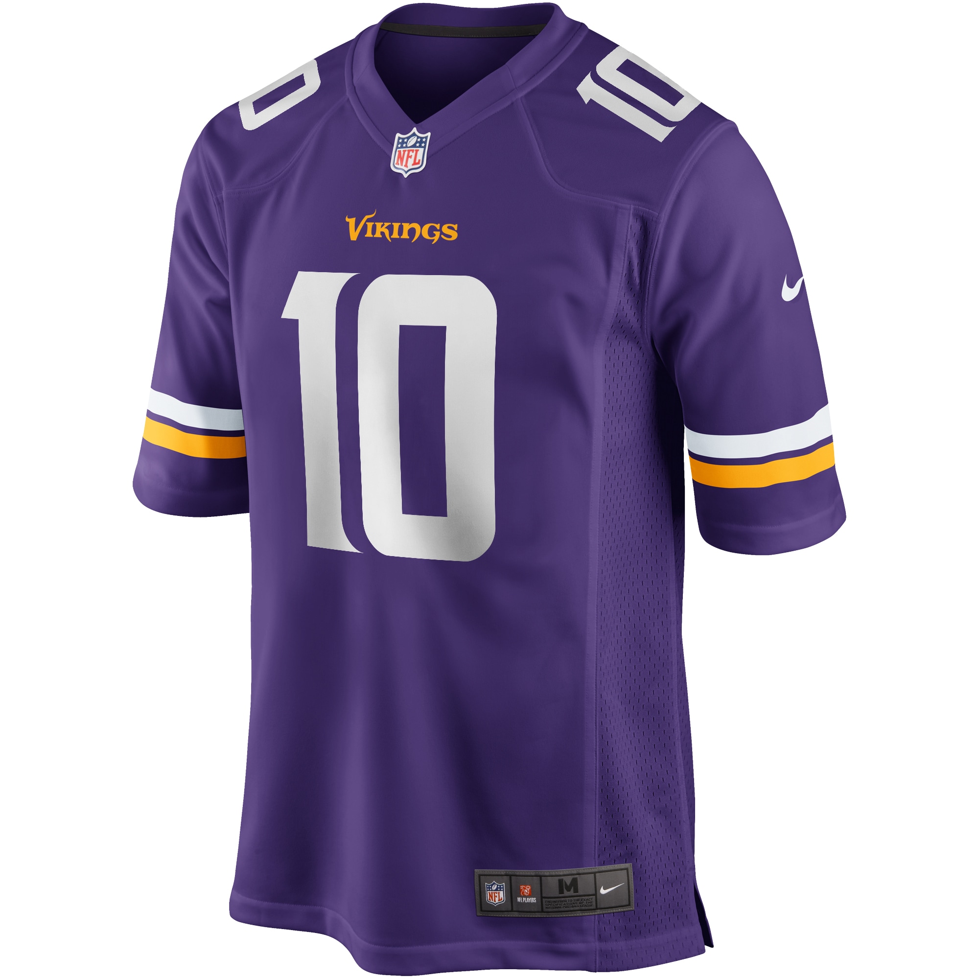 Fran Tarkenton Minnesota Vikings Nike Game Retired Player Jersey Purple - Image 2