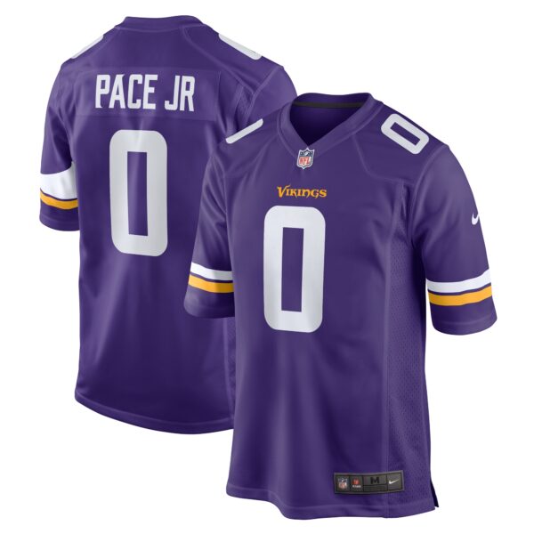 Ivan Pace Jr Minnesota Vikings Nike Game Jersey Purple