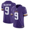 JJ Mccarthy Minnesota Vikings Nike Vapor FUSE Limited Jersey Purple