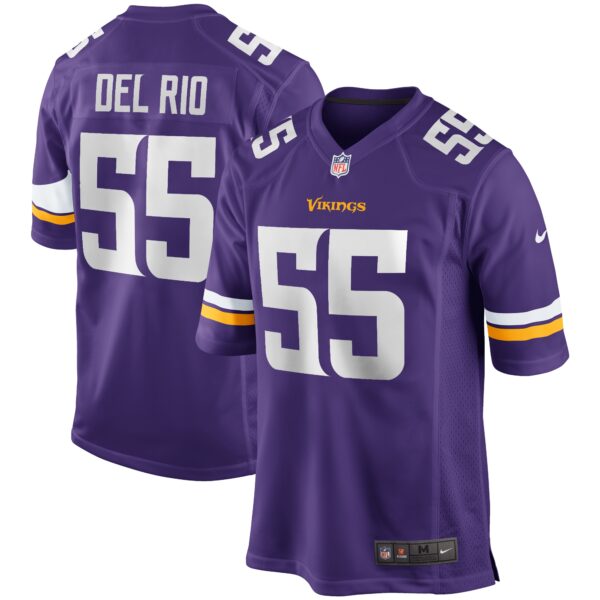 Jack Del Rio Minnesota Vikings Nike Game Retired Player Jersey Purple
