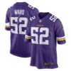 Jihad Ward Minnesota Vikings Nike Team Game Jersey Purple