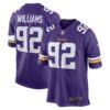 Jonah Williams Minnesota Vikings Nike Team Game Jersey Purple