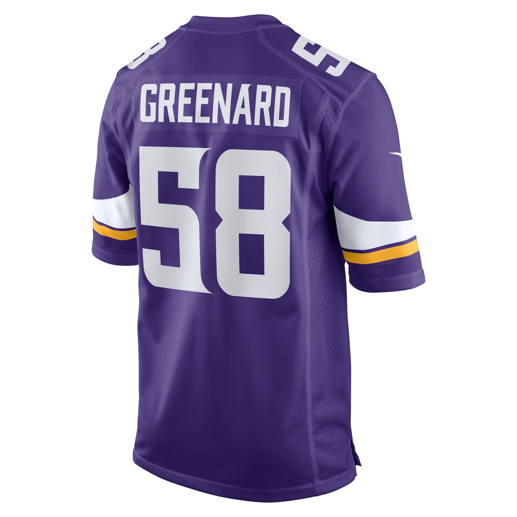 Jonathan Greenard Minnesota Vikings Nike Team Game Jersey Purple - Image 3