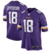 Justin Jefferson Minnesota Vikings Nike Game Jersey Purple