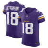 Justin Jefferson Minnesota Vikings Nike Vapor FUSE Elite Jersey Purple