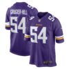 Kamu Grugier Hill Minnesota Vikings Nike Game Jersey Purple