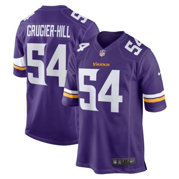 Kamu Grugier Hill Minnesota Vikings Nike Game Jersey Purple