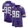 Michael Dogbe Minnesota Vikings Nike Team Game Jersey Purple
