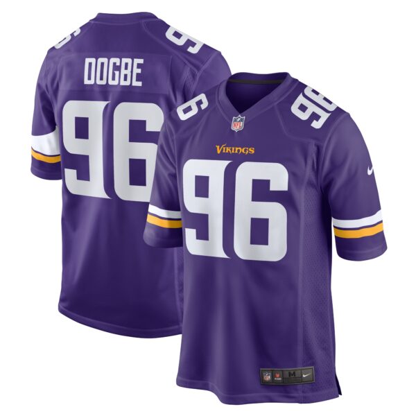Michael Dogbe Minnesota Vikings Nike Team Game Jersey Purple