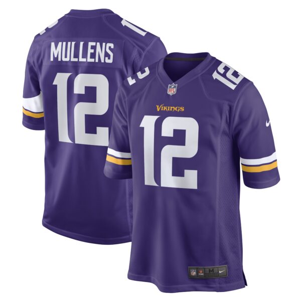Nick Mullens Minnesota Vikings Nike Game Player Jersey Purple