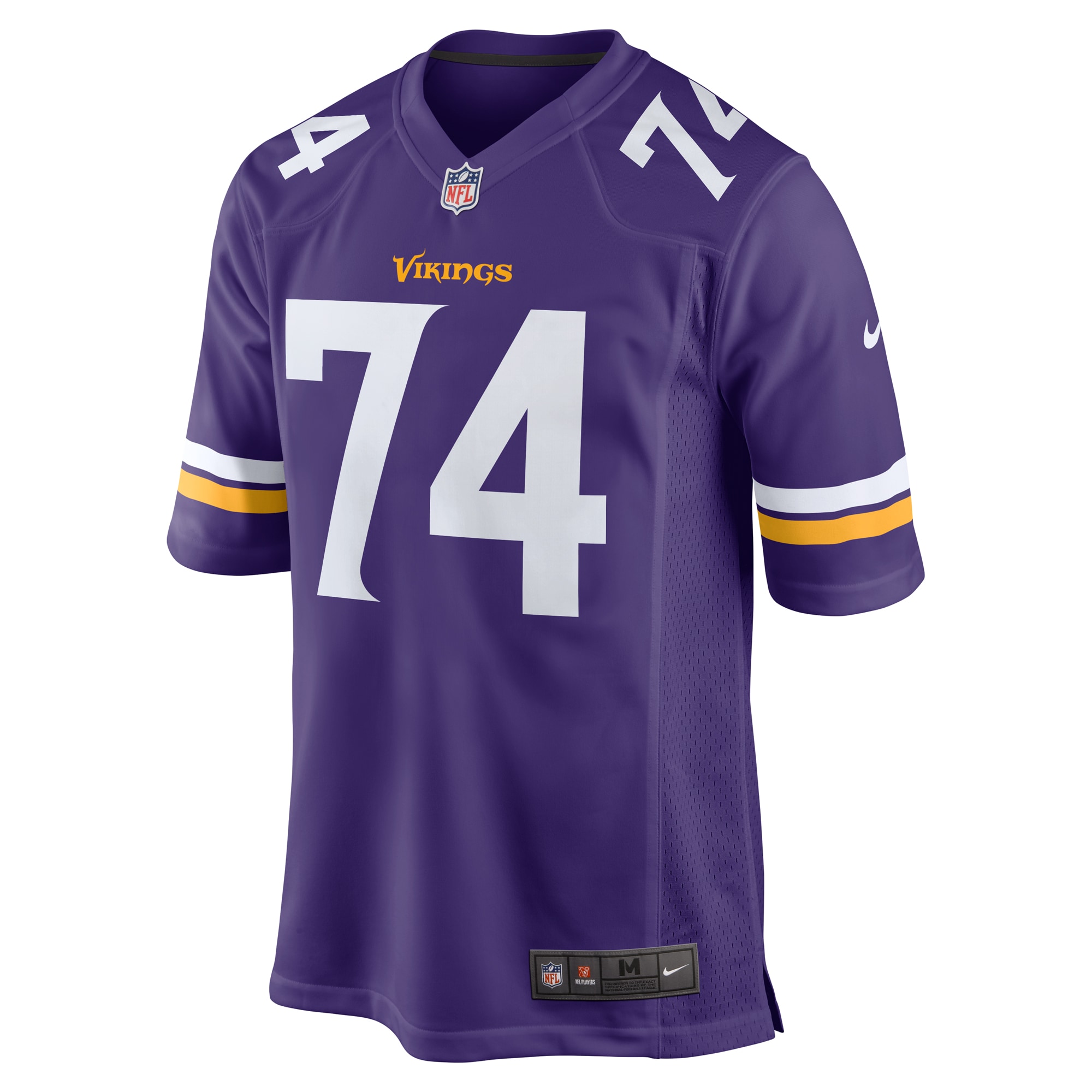 Oli Udoh Minnesota Vikings Nike Game Jersey Purple - Image 2