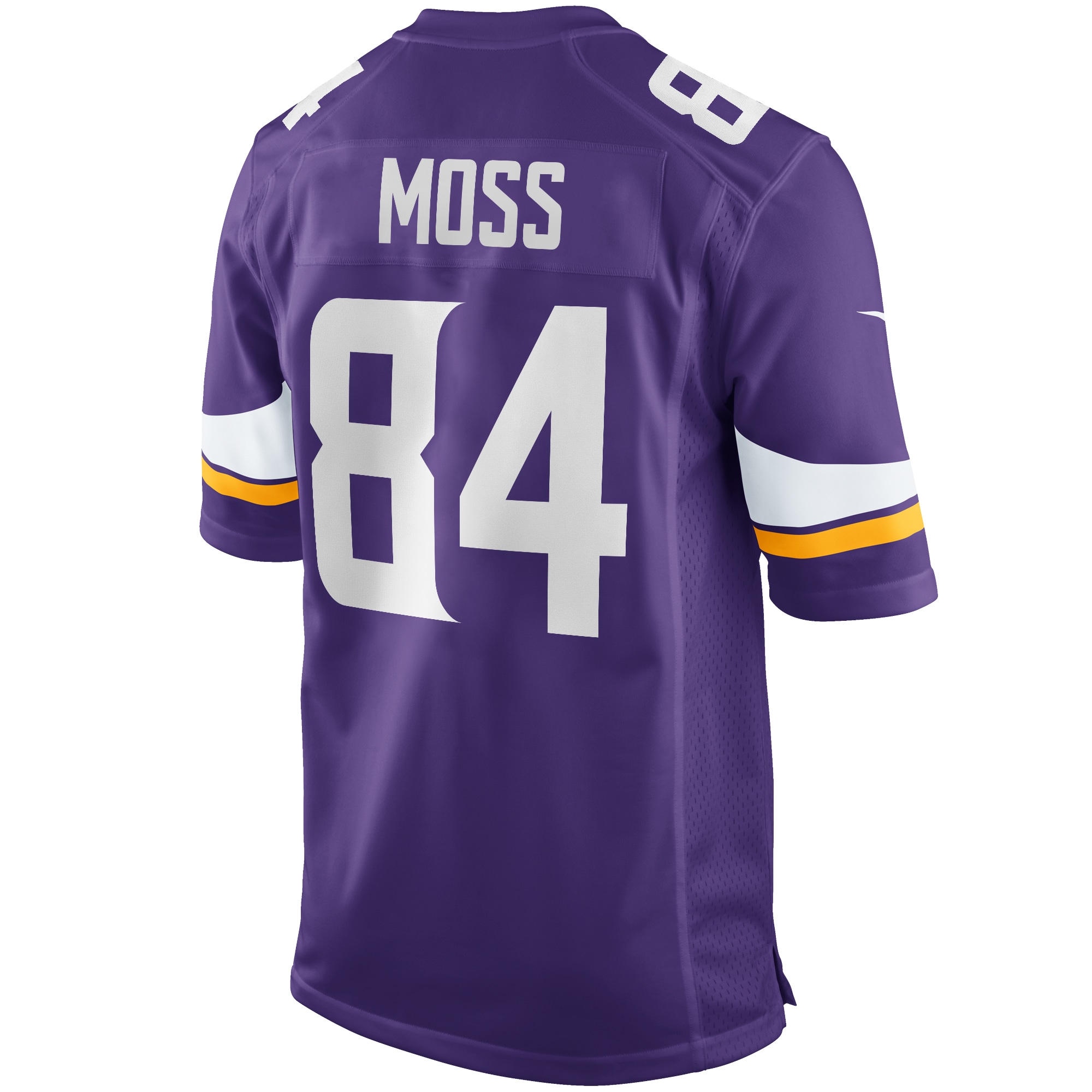 Randy Moss Minnesota Vikings Nike Game Retired Player Jersey Purple - Image 3