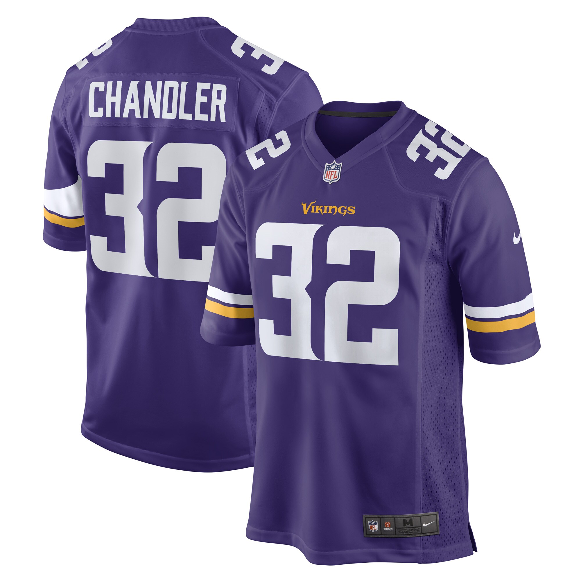 Ty Chandler Minnesota Vikings Nike Game Player Jersey Purple