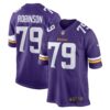 Tyrese Robinson Minnesota Vikings Nike Team Game Jersey Purple