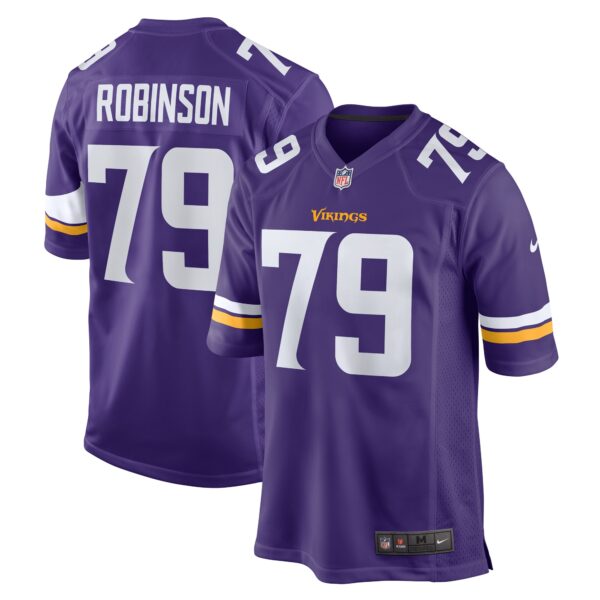 Tyrese Robinson Minnesota Vikings Nike Team Game Jersey Purple