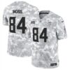 Minnesota Vikings #84 Randy Moss Arctic Camo 2024 FUSE Salute To Service Limited Football Stitched Jersey