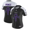 Women’s Minnesota Vikings 2024 Prince Vapor Limited Jersey – All Stitched – Black Alternate – Prince