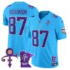 Men’s Minnesota Vikings 2024 Prince Vapor Limited Jersey V2 – All Stitched – Light Blue – T.J. Hockenson