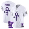 Men’s Minnesota Vikings 2024 Prince Vapor Limited Jersey V2 – All Stitched – White Limited – Prince