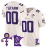 Minnesota Vikings 2024 Prince Vapor Limited Custom Jersey V2 – All Stitched – Youth – Cream