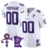 Minnesota Vikings 2024 Prince Vapor Limited Custom Jersey V2 – All Stitched – Men – White Limited