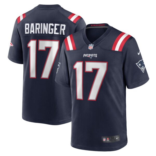 Bryce Baringer New England Patriots Nike Team Game Jersey Navy