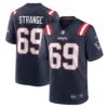 Cole Strange New England Patriots Nike Player Game Jersey Navy