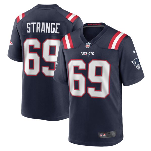 Cole Strange New England Patriots Nike Player Game Jersey Navy