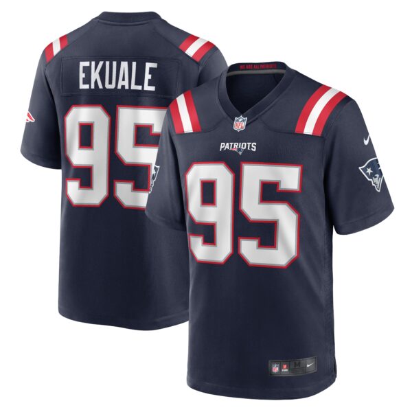 Daniel Ekuale New England Patriots Nike Game Player Jersey Navy