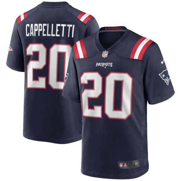 Gino Cappelletti New England Patriots Nike Game Retired Player Jersey Navy