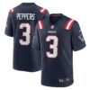 Jabrill Peppers New England Patriots Nike Game Jersey Navy