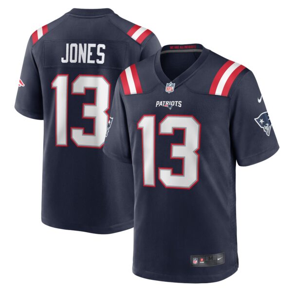 Jack Jones New England Patriots Nike Game Player Jersey Navy