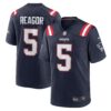Jalen Reagor New England Patriots Nike Team Game Jersey Navy