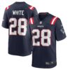 James White New England Patriots Nike Game Player Jersey Navy