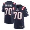 Jeremiah Pharms Jr New England Patriots Nike Team Game Jersey Navy