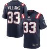 Joejuan Williams New England Patriots Nike Game Jersey Navy