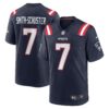 Juju Smith Schuster New England Patriots Nike Game Player Jersey Navy