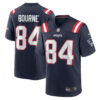 Kendrick Bourne New England Patriots Nike Game Jersey Navy