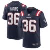 Kevin Harris New England Patriots Nike Game Player Jersey Navy