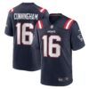 Malik Cunningham New England Patriots Nike Team Game Jersey Navy