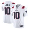 Mac Jones New England Patriots Nike Vapor Limited Jersey White